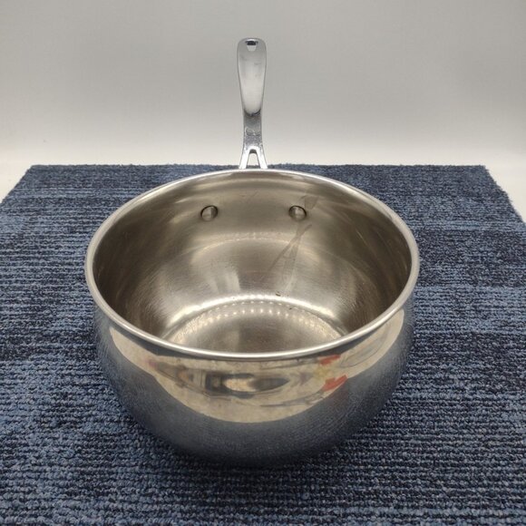 David Burke Sauce Pan Pot 2 Qt Gourmet Pro Stainless Steel No Lid - Picture 5 of 13